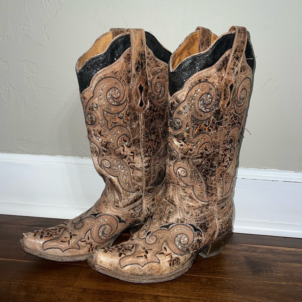 Corral Boots Size 7.5 Leather
